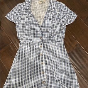 Urban Outfitters checked dress